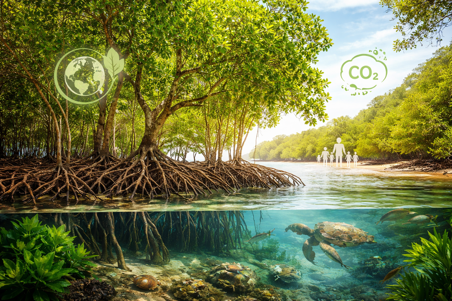 Mangroves : un pilier stratégique pour le climat, la biodiversité et la résilience des communautés côtières